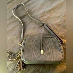 Chic Vegan leather shoulder bag